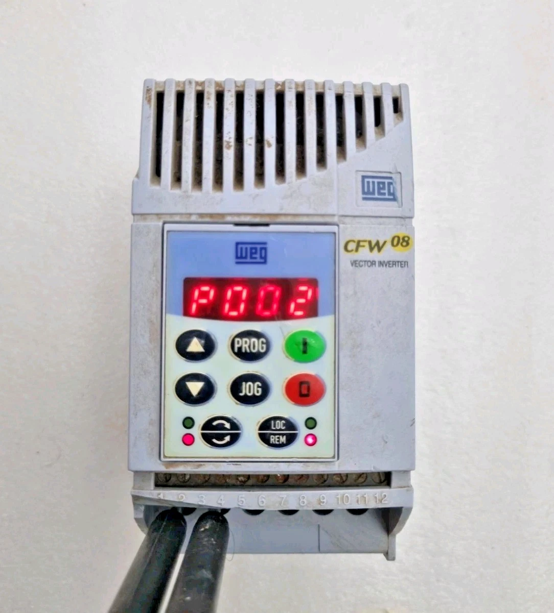 WEG CFW080026S2024PSZ CFW08 VECTOR INVERTER (USED)